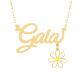 Custom Name Gold 18K Necklace