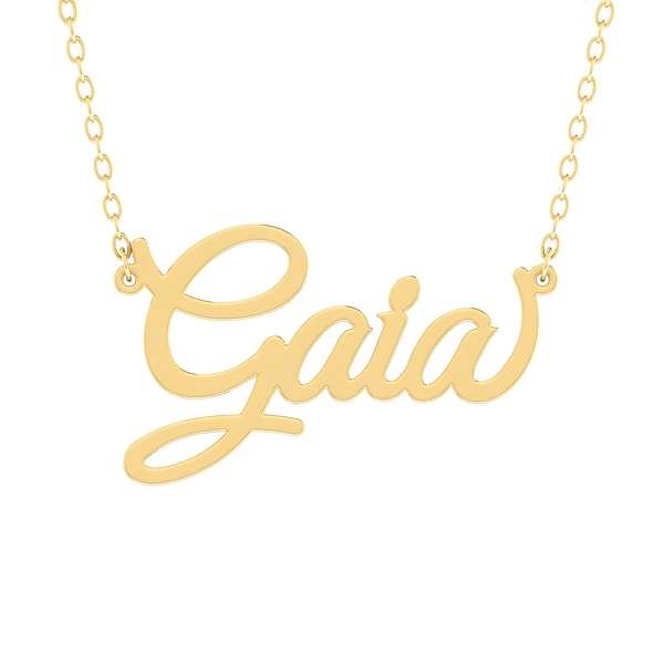 Custom Name Gold 18K Necklace