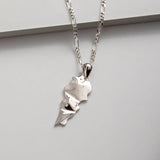 Lebanon 3D Map Necklace