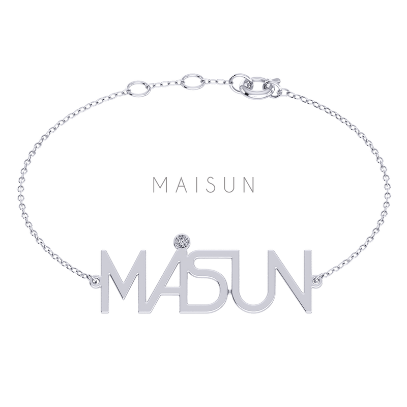 Artline Name Silver Bracelet