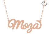 Baby Kids Name Gold 18K Necklace