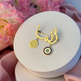 Baby Arabic Name Gold 18K Brooch