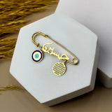 Baby Arabic Name Gold 18K Pin