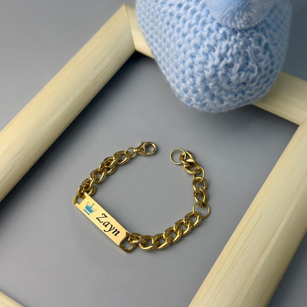 Baby Gold 18K Plaque Bracelet