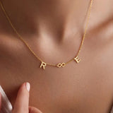 Custom Initials Symbols Necklace