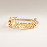 Custom Name Women's Ring