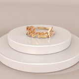 Custom Name Women's Ring