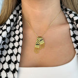 Palestine Kufiya Necklace