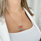 Palestine Watermelon Necklace