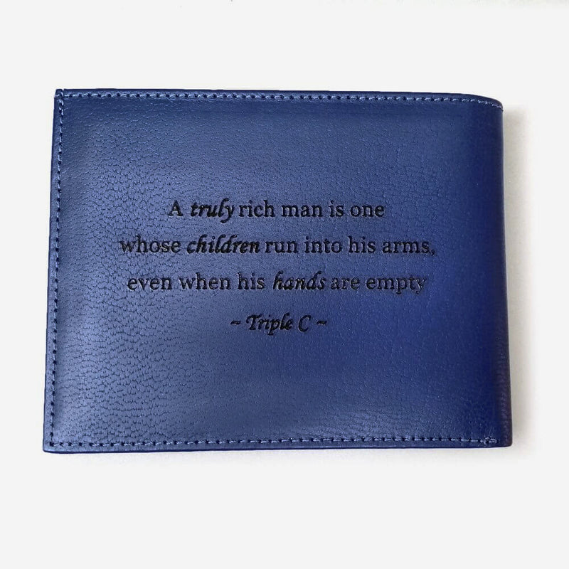 Sergio Tacchini Dark Blue Wallet