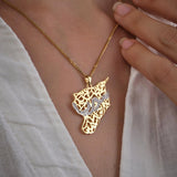 Ahebak Ya Surya Necklace