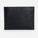 Slim Cut Leather Wallet Wallets Patterned Black / Classic - Pegor Jewelry
